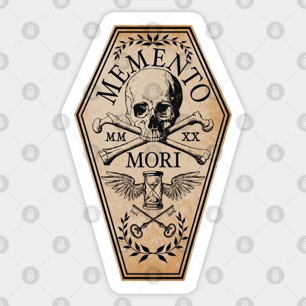 Memento Mori Sticker by RavenWake